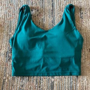 Crossback long line sport bra